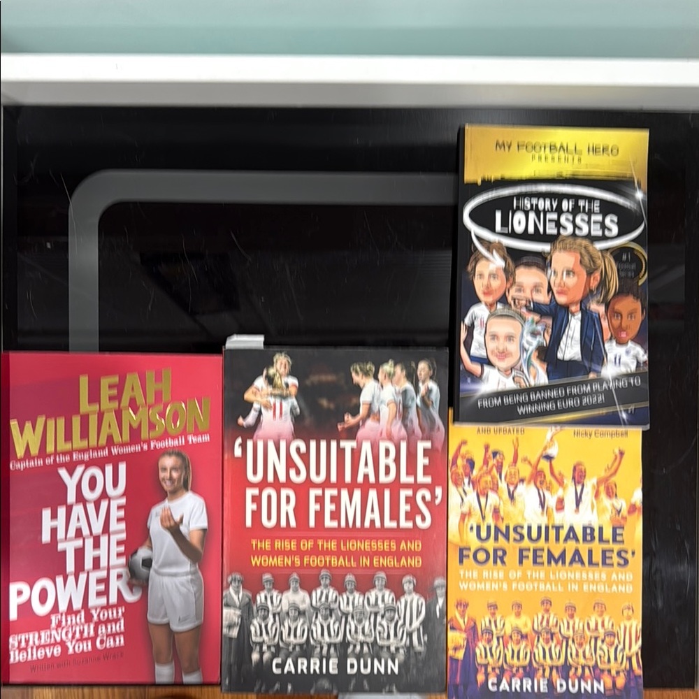 Collection of Women's Football Books